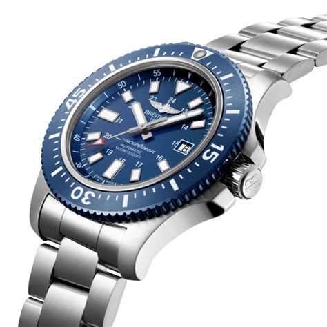 breitling blue ocen reacer|Breitling superocean 44 blue version.